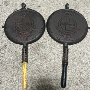 Gofrera American Griswold Nº 8 - Sin base - Hierro fundido 885/886 tal cual - Imagen 1 de 6