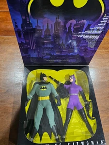 VINTAGE BATMAN VS. CATWOMAN LEGENDS OF BATMAN DC COMICS KENNER 1996 Figur - Bild 1 von 3