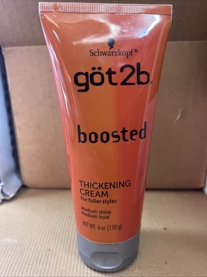 (1) Got2B Boosted Hair Thickening Cream 6 Ounce Medium Hold Tube - Image 1 of 2