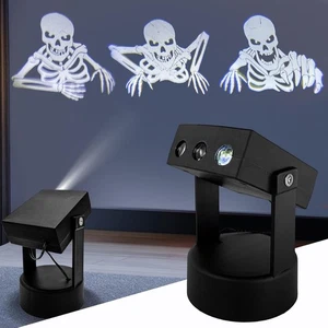 Halloween Deko Outdoor Innen, 3D Dynamische Halloween Projektor, mit 3 Typen - Bild 1 von 7