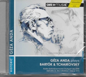 GEZA ANDA Plays BARTOK & TCHAIKOVSKY Live 1950 & 1973 SWR MUSIC CD SEALED - Picture 1 of 2