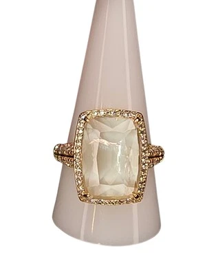 Anillo de concientización sobre la salud mental, RG88736, Hope Is A Beautiful Thing - Talla 10, placa de oro Foto 1 de 4