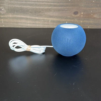 Apple HomePod Mini Blue A2374 MJ2C3LL/A Smart Speaker Tested - Image 1 of 4