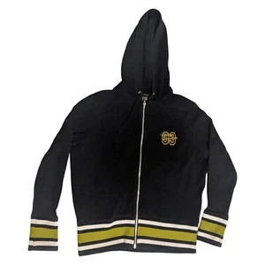 Vintage Y2K Cropped Harley Davidson Varsity Hoodie - Bild 1 von 7