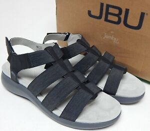 JBU by Jambu Morgan Sz US 10 M EU 41 Women's Strappy Sport Sandals Black B1MOR01