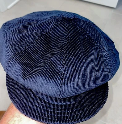 NY Sombrero Delgado Ballena Pana Spitfire Gorra Azul Marino EE. UU. XL Foto 1 de 4