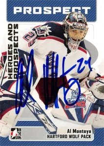 Al Montoya autographed Hockey Card (Rangers) 2006 In The Game Prospects #76 - Picture 1 of 1