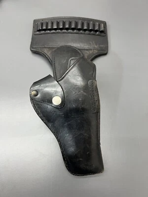 (Z) VINTAGE SMITH & WESSON EPD NO. 34 POLICE HOLSTER AMMO STORAGE - USA - Image 1 of 4