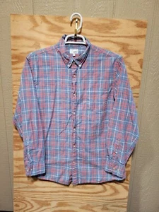 Sonoma Good for Life Mens Shirt Size XL Plaid Button Up Long Sleeve Collared - Picture 1 of 10