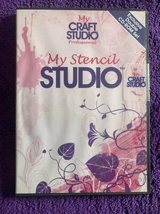 New & Sealed My Studio Craft Studio Professional My Stencil Studio 2 x CD-ROM - Picture 1 of 2