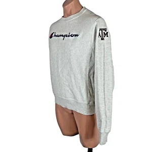Vintage Texas A&M Aggies Champion Reverse Weave Sweatshirt Crewneck Small Ncaa - Picture 1 of 10
