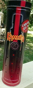 LIGHTED COLLECTIBLE KAHLUA TIN ON OFF SWITCH SEXY SOFT LIGHTING GIFT RECEPTACLE  - Picture 1 of 5