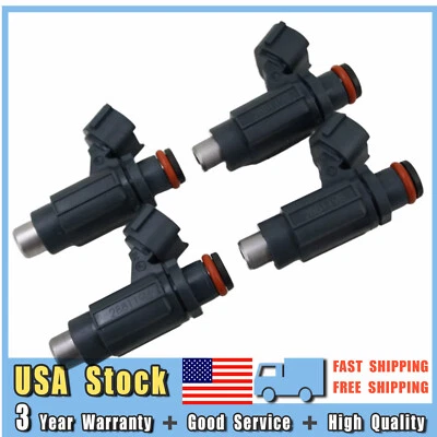 4Pcs New Fuel Injectors 49033-0013 For Kawasaki Ninja ZX600 ZX6R Z750 2007-2012 Foto 1 de 4
