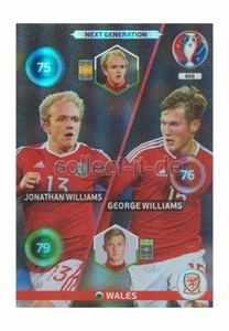 Panini Adrenalyn XL France 2016 - 456 Next Generation - Williams&Williams - Bild 1 von 1