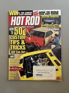 Hot Rod Magazine Win A '96 Chevy 350 Engine Custom Tips&Tricks VTG October 1996 - Imagen 1 de 3