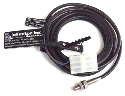 NEW IFM EFECTOR IY5034 PROXIMITY SENSOR IYB30.8-ANKG/V2A, 0.8MM, 10...36VDC - Image 1 of 3