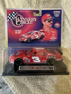 1/43 NASCAR Die Cast Car, Dale Earnhardt, 1998 Monte Carlo, Winners Circle 56313 - Image 1 of 4