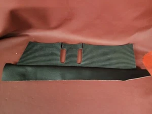 Aston Martin Classic AMV8 pedal area replacement rubber mat and leather cloth - Picture 1 of 3