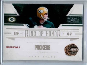 Anillo de honor National Treasures 2011 #1 - Bart Starr #ed 64/99 - Imagen 1 de 2