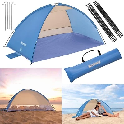 Bestway Strandmuschel Beach - Sichtschutz Sonnenschutz Strandzelt Windschutz - Bild 1 von 4