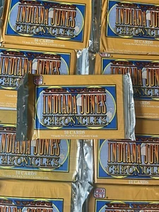 The Young Indiana Jones Chronicles Trading Cards 1992 Pro Set Lot of 13 Packs - Picture 1 of 5