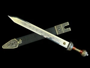 AUSSERGEWÖHNLICHER GLADIUS VON JULIUS CAESAR MIT SCHEIDE (211/V) - Bild 1 von 10