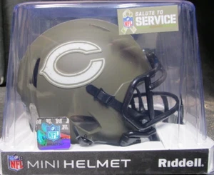 CHICAGO BEARS RIDDELL SALUTE TO SERVICE MINI HELMET NEW IN BOX - Picture 1 of 1