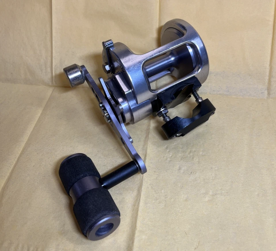 Silver Pro Gear 251 Fishing Reel HT-100 Drag Cleaned and Regreased 5:1 Gears - Image 1 of 4