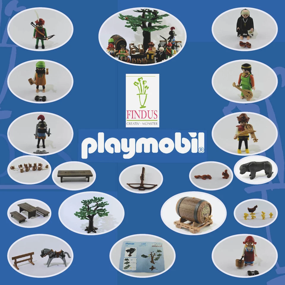 Playmobil® - 6464 - 3627 - Mönch - Geistlicher - Weinfass - Ritter