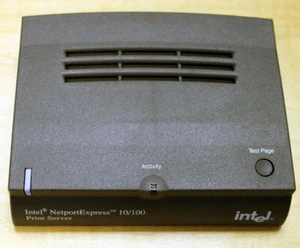 IBM 695352-010 Intel NetportExpress 10/100 Print Server - Picture 1 of 2