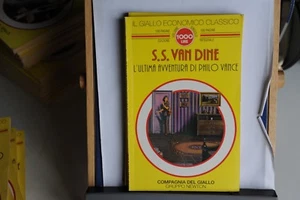 S. S. VAN DINE - L'ULTIMA AVVENTURA DI PHILO VANCE - COMPAGNIA DEL GIALLO - Foto 1 di 1