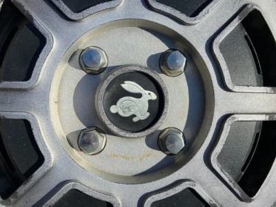 Lote (3) Fundas de Rueda Volkswagen Rabbit Logo 1975 1976 1977 1978 Raro De Colección Foto 1 de 4