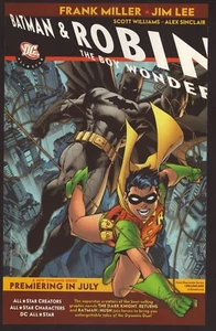 Batman & Robin: The Boy Wonder DC All Star 2005 Comic Printwerbung - Bild 1 von 1