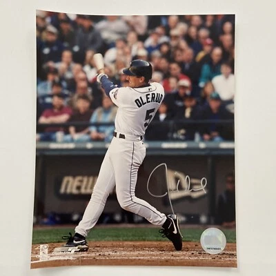 Foto de béisbol firmada por John Olerud All Star Game 8x10 con certificado de autenticidad Foto 1 de 3