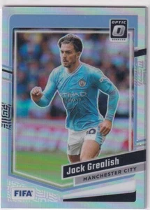 Tarjeta de fútbol óptica Panini Donruss 2023-24 No. 87 Jack Grealish Silver Prizm - Imagen 1 de 2