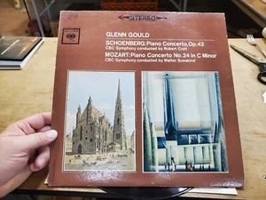 GLENN GOULD Schoenberg Mozart Piano Concerti, 1962 Columbia MS 6339 LP, 6 Eye - Picture 1 of 11