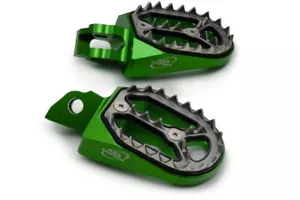 AS3 FOOT PEGS for KAWASAKI KX 65 2000-2021 KX 85 2001-2021 - Picture 1 of 6