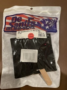 DeSantis Apache Black LEFT Ankle Holster for Sig Sauer P938 Possibly Kimber - Picture 1 of 1