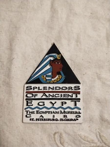 Collectible Kitchen Magnet 2.5"in Rubber Splendors of Ancient Egypt Museum  - Picture 1 of 4
