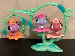 Authentic Littlest Pet Shop #1557 #1558 #1559 Baby butterfly Petriplets - Picture 1 of 12