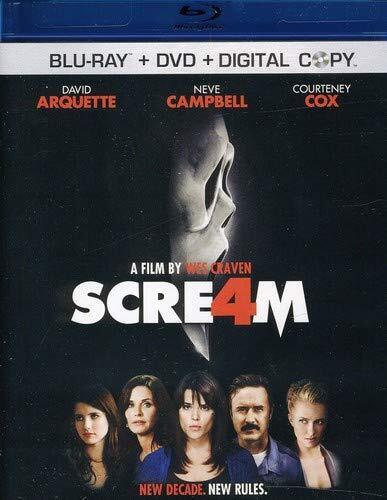Scream 4 (Blu-ray + DVD + Digital Copy) (Blu-ray) David Arquette Neve Campbell