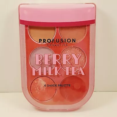 Paleta de 6 tonos de té de leche de bayas Profusion Cosmetics FPA007 Foto 1 de 4