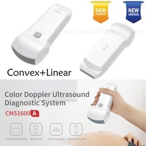 New Color Doppler Ultrasound Diagnostic System CMS1600A Convex+Linear 2 Probes - Picture 1 of 16