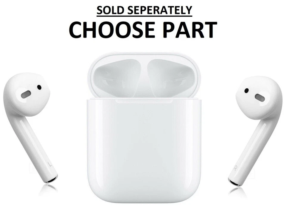 Authentic Apple AirPods 2nd Generation Airpod Select Left, Right, Case MV7N2AM/A - Image 1 of 1