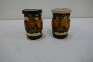 Vintage Michigan State w Buildings on them    Mug Shaped Salt & Pepper Shakers - Bild 1 von 4