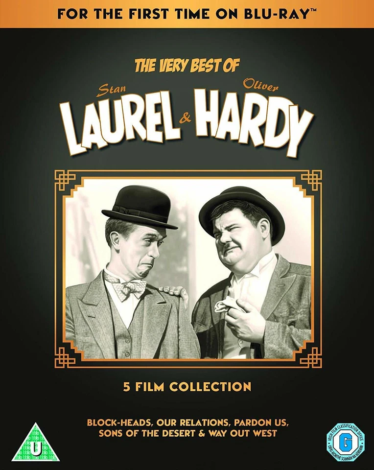 Very Best of Laurel and Hardy 5 Film Colle DVD Region 2