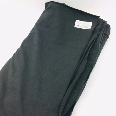 Mood Fabrics Rag & Bone Poly Stretch Jersey Charcoal Black 40” X 69” Fabric 1.9y - image 1 of 3