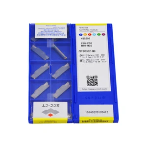 10pcs ZPFD0302-MG YBG202 Carbide Insert  - Picture 1 of 5