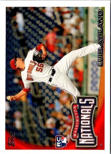 2010 Topps Update Luis Atilano #US-183 Washington Nationals