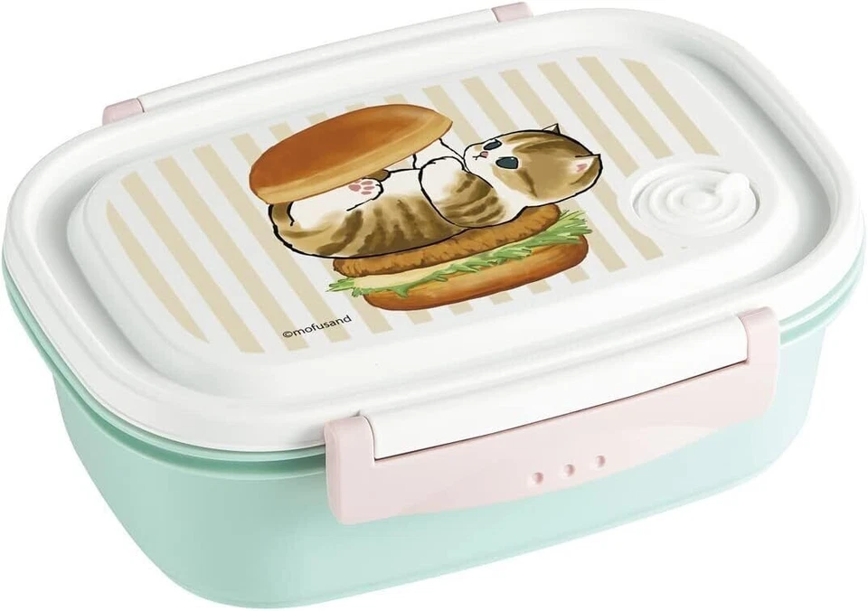 NEW Skater Bento BoxMofusand Made in Japan Lunch Box Storage Container - Image 1 of 4